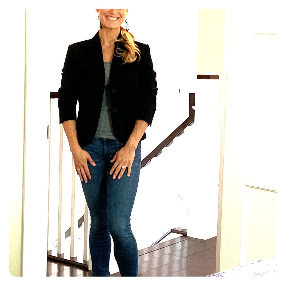 Genuine Leather Cropped Quilted Jacket